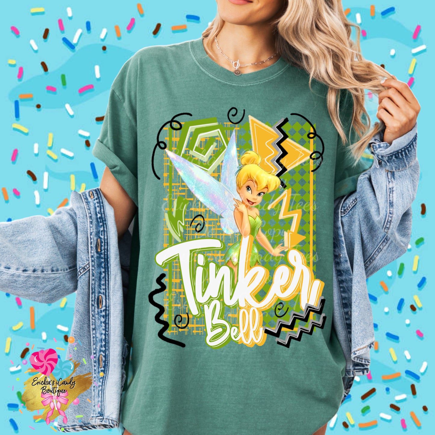 Retro Tink- Kids & Adult Apparel