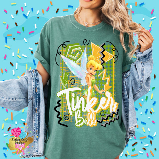 Retro Tink- Kids & Adult Apparel