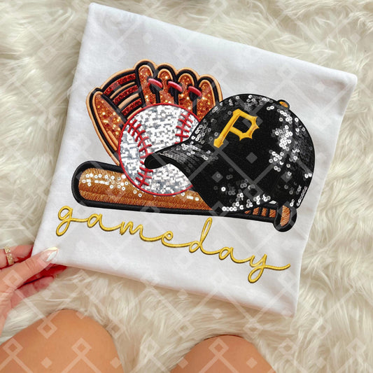 Pirates Sequins Baseball Cap - Kids & Adult Apparel