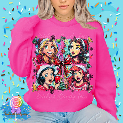 Vintage Christmas Princesses - Tees & Sweatshirts