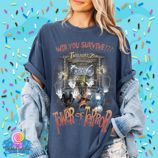 Tower Of Terror Fab5 - Tees & Sweatshirts