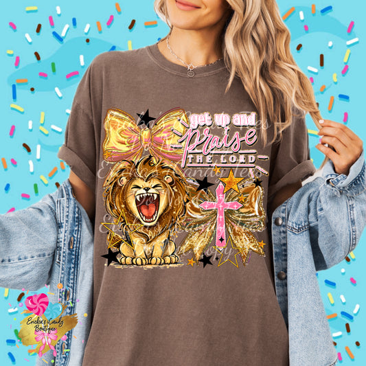Get up and praise coquette bows - Kids & Adult Apparel