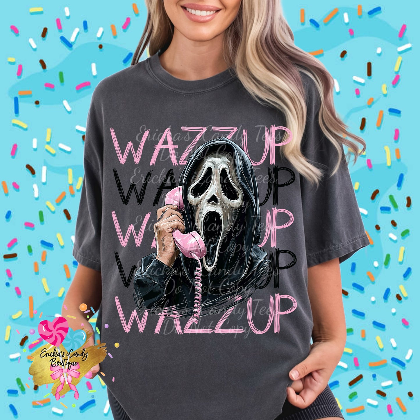 Wazzup Ghostface - Kids & Adult Apparel