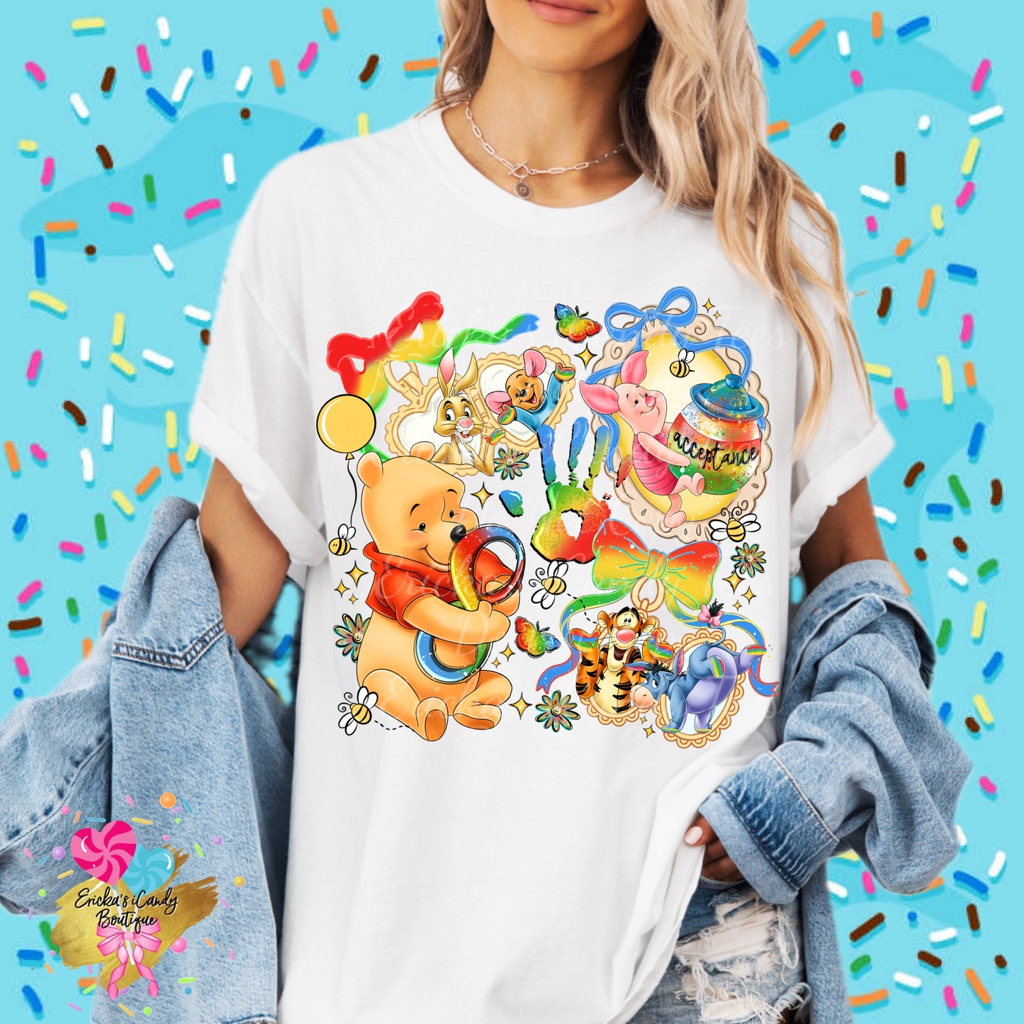 Honey Bear Autism Awareness Locket - Kids & Adult Apparel