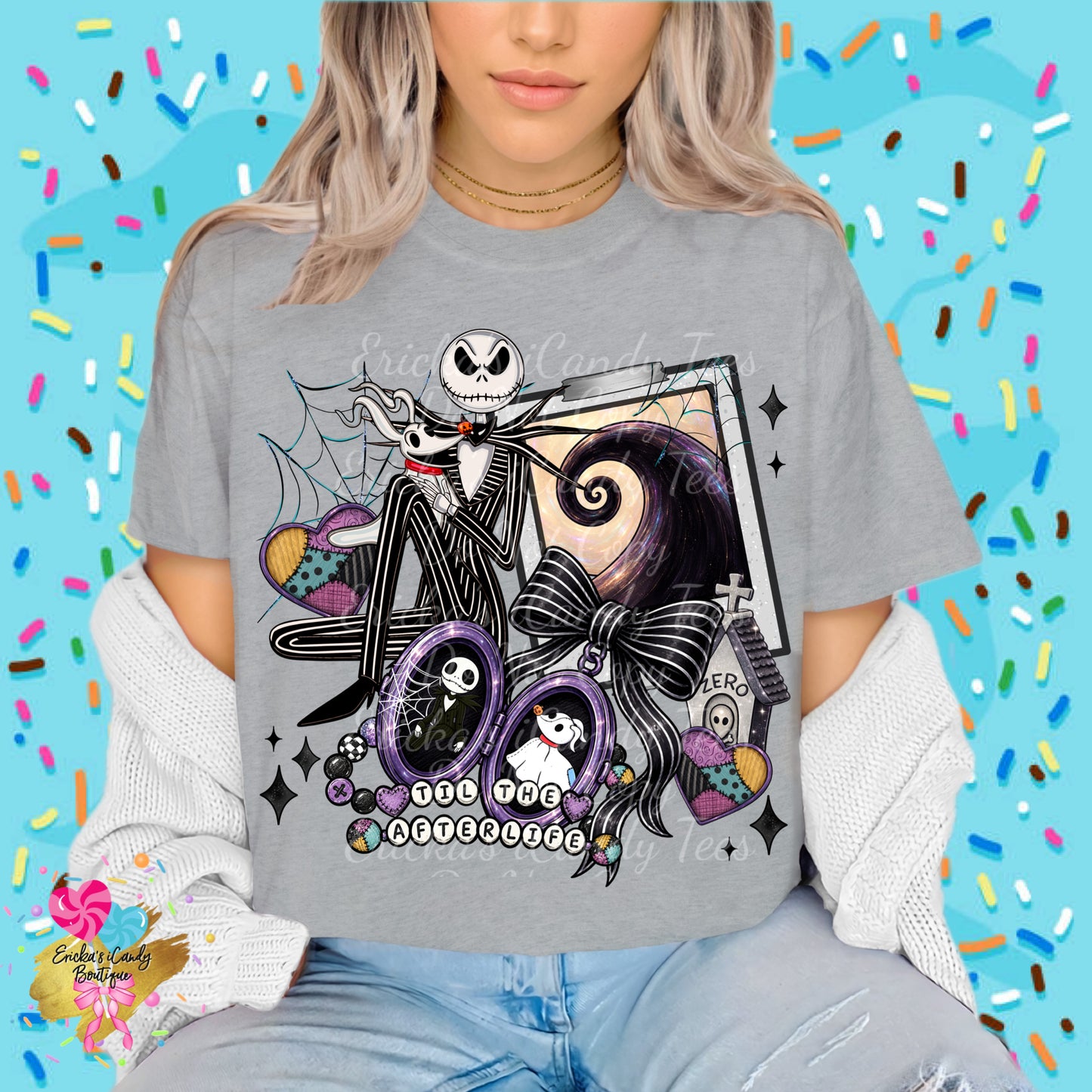 Skelly Bestie Polaroid  - Kids & Adult Apparel