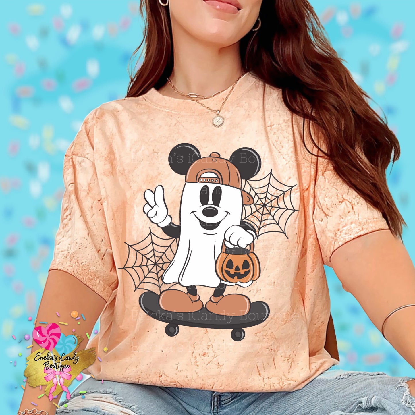 Skater Ghost - Kids & Adult Apparel