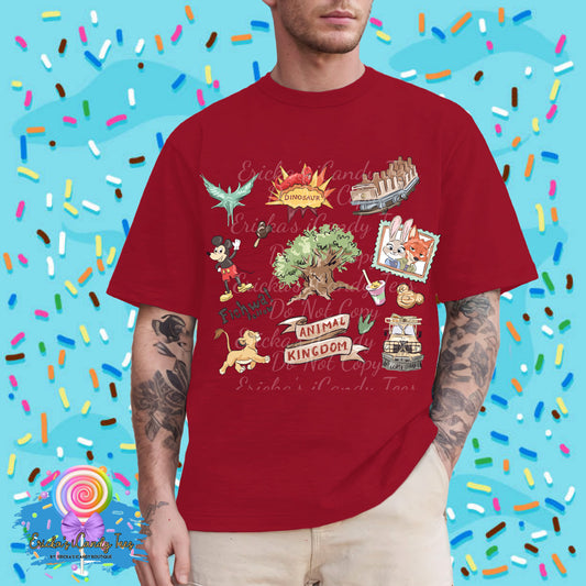 AK Dino Mashup - Kids & Adult Apparel
