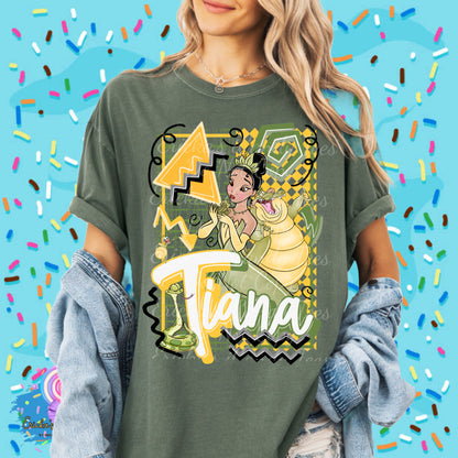 Retro Bayou Princess - Kids & Adult Apparel