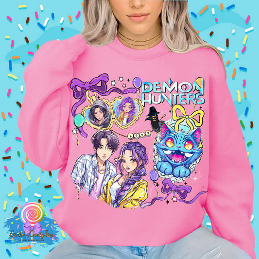 Rumi & Jinu Locket - Tees & Sweatshirts