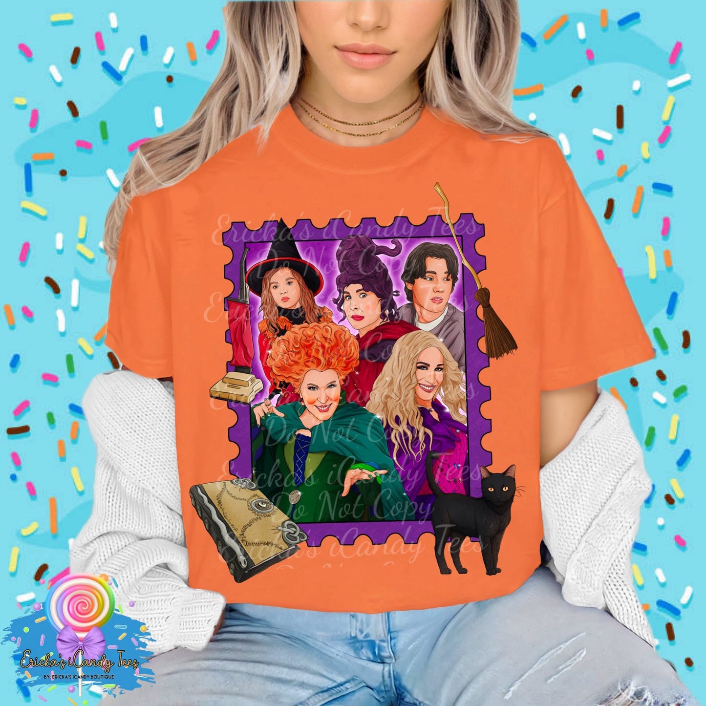 Hocus Pocus Stamp - Kids & Adult Apparel