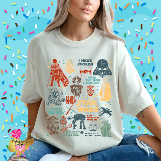 Wars Phrases - Kids & Adult Apparel