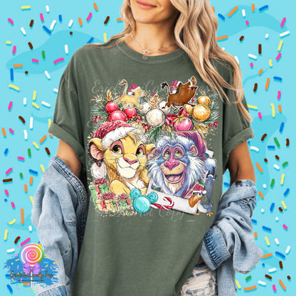 Lion King Holiday Polaroid - Tees & Sweatshirts