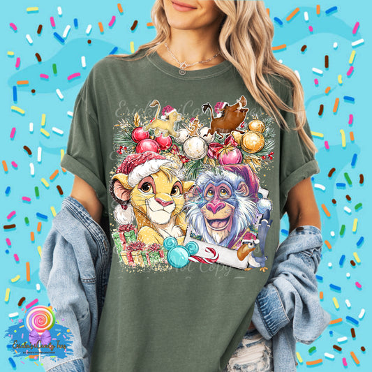 Lion King Holiday Polaroid - Tees & Sweatshirts