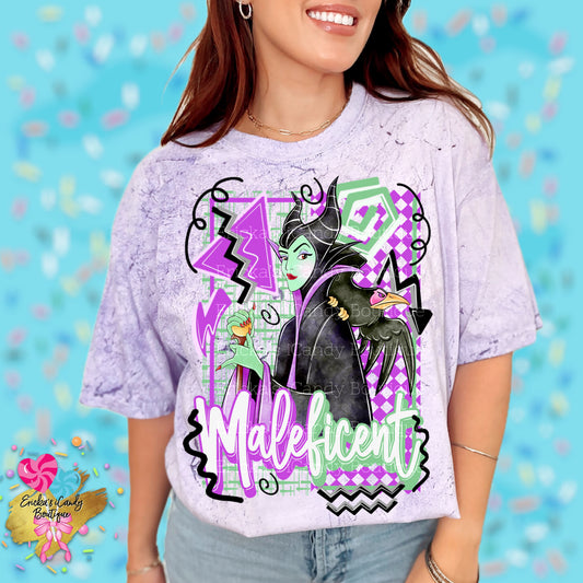Retro Maleficent - Kids & Adult Apparel