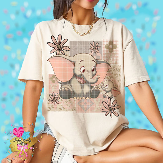 Boujee Elephant - Kids & Adult Apparel