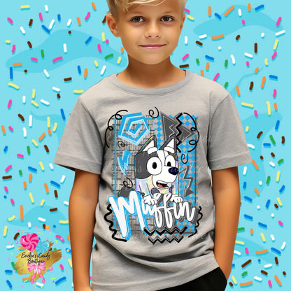 Retro Muffin - Kids & Adult Apparel