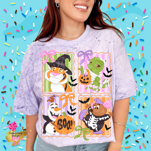 Halloween Sidekick Collage - Kids & Adult Apparel