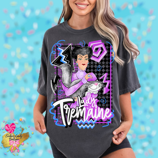 Retro Lady Tremaine - Kids & Adult Apparel