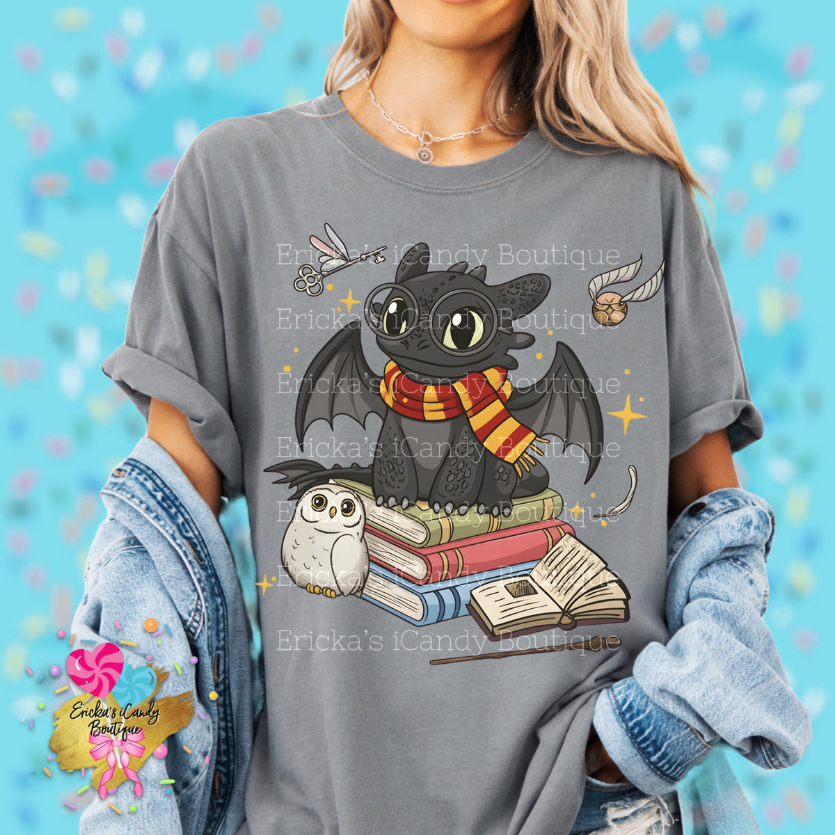 Dragon Wizard MashUp - Kids & Adult Apparel