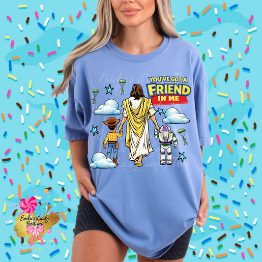 You’ve Got A Friend In Jesus (All Designs)- Kids & Adult Apparel
