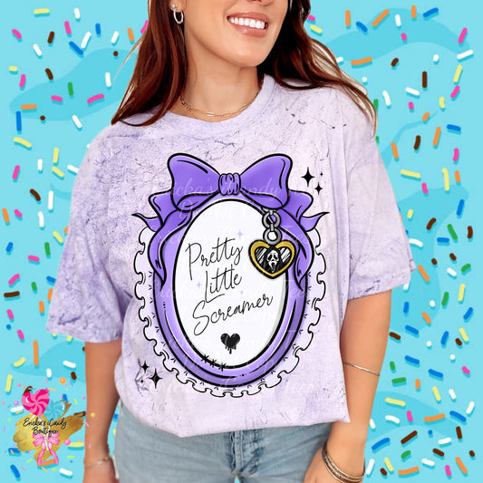 Pretty Little Screamer Coquette Frame - Kids & Adult Apparel