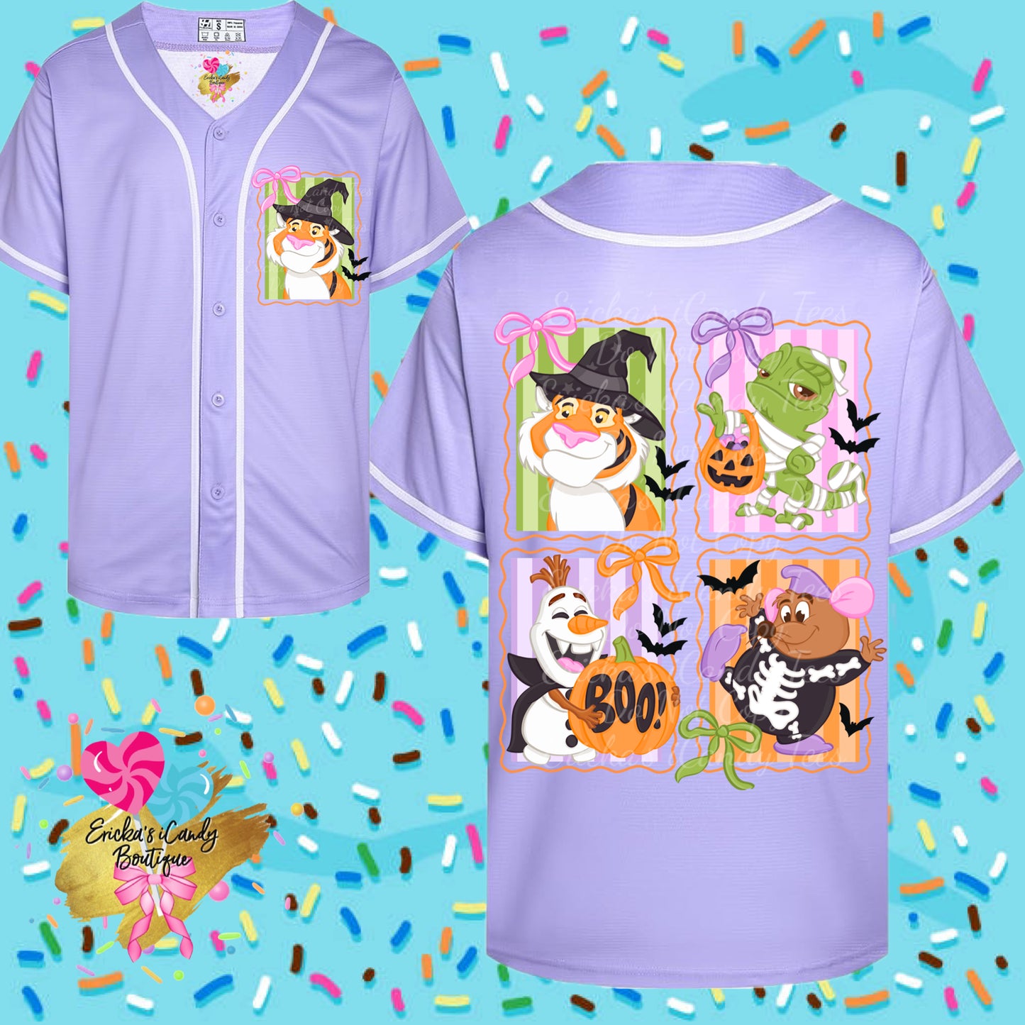 Halloween Sidekick Jersey - (Choose Your Sidekick Pocket In TeXt Box)