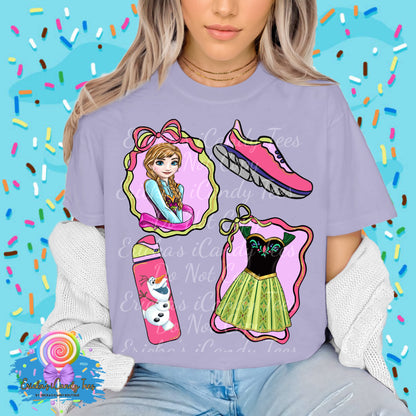 Arendalle Princess Run Edition - Kids & Adult Apparel