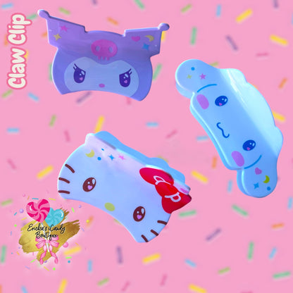 Sanrio Friends - 4in Acrylic Claw Clip