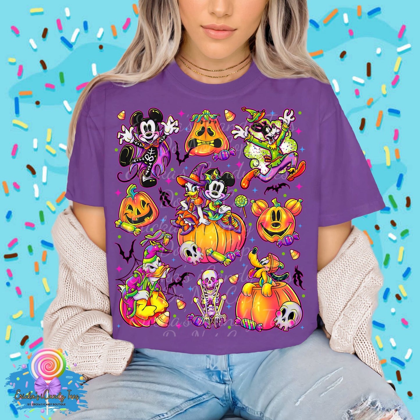 Halloween Pumpkin Sensational 6 - Kids & Adult Apparel