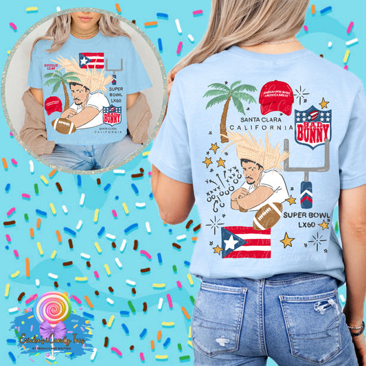 Bunny Bowl PR - Front & Back Apparel