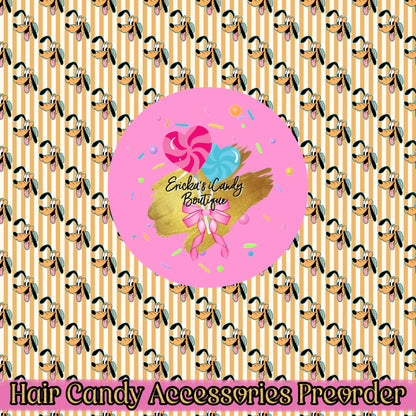 Pluto Stripes - Hair Candy Accessories PREORDER SHIPS ESTIMATED MID SEPT