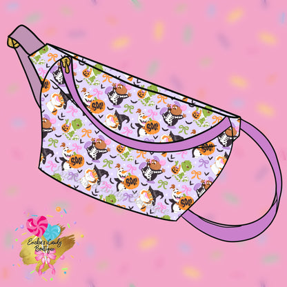 Halloween Sidekicks  - Large Fanny Belt Bag PREORDER SHIPS ESTIMATED BEGINNING SEPT