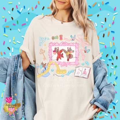 Mice Sidekick Floral Frame  - Kids & Adult Apparel