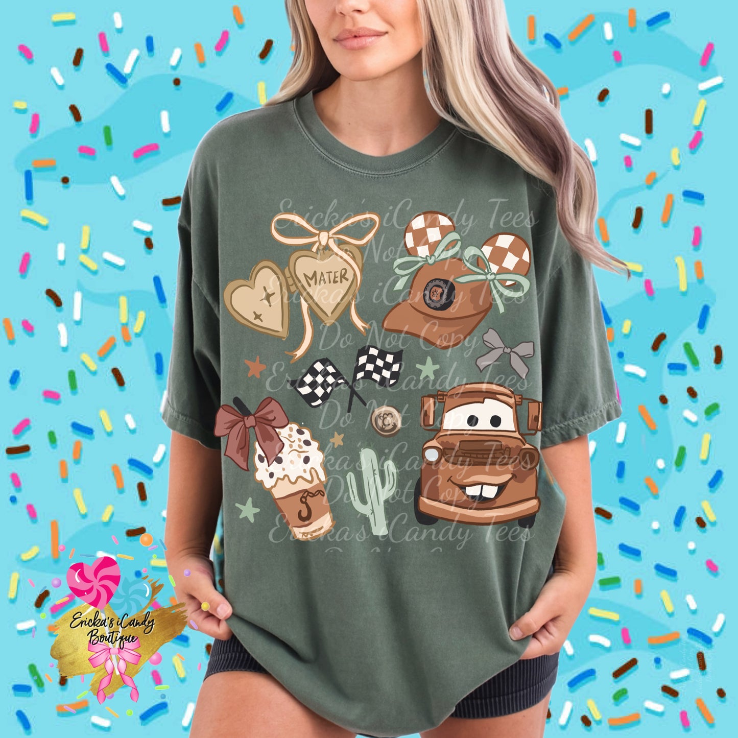 Tow Mater- Kids & Adult Apparel