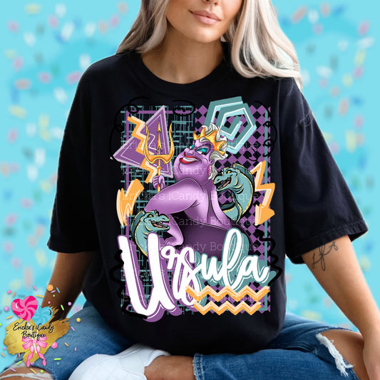 Retro Ursula - Kids & Adult Apparel