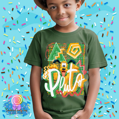Retro pup - Kids & Adult Apparel