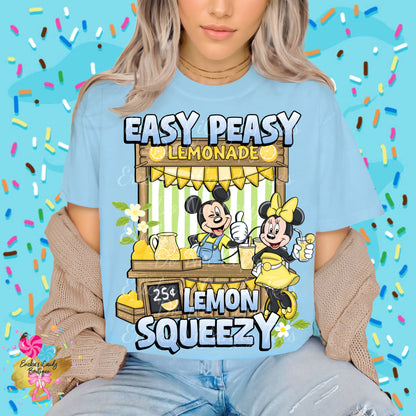 Mouse Lemonade - Kids & Adult Apparel
