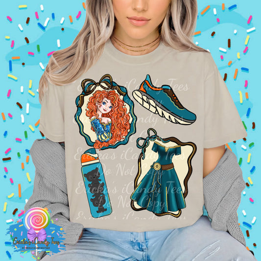 Brave Princess Run Edition - Kids & Adult Apparel