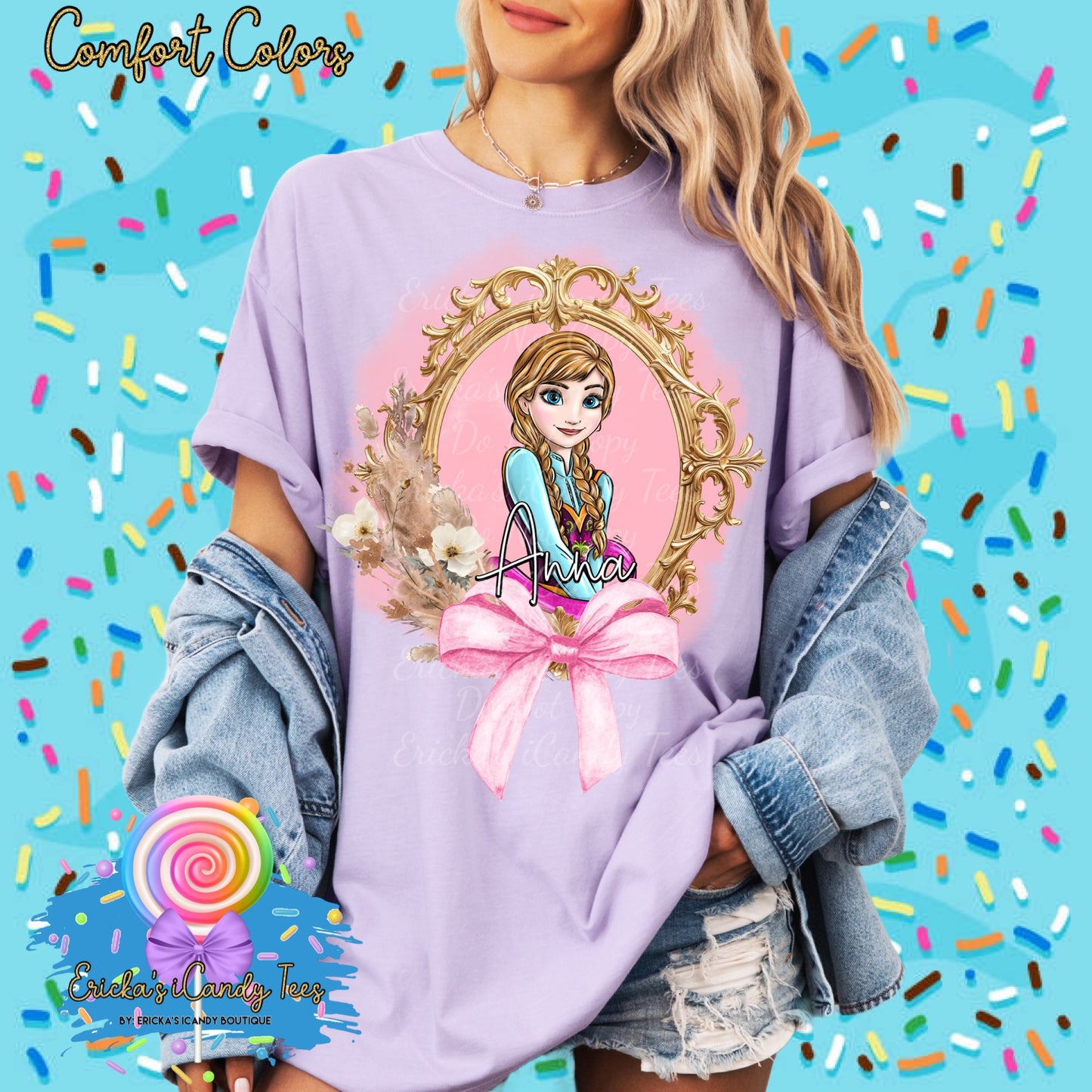 All Princess Coquette Bow Frame - Apparel