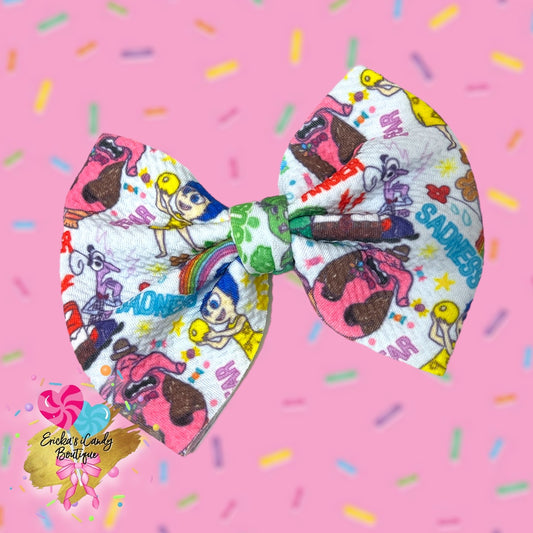 Emotions -5in Bullet Fabric Bow