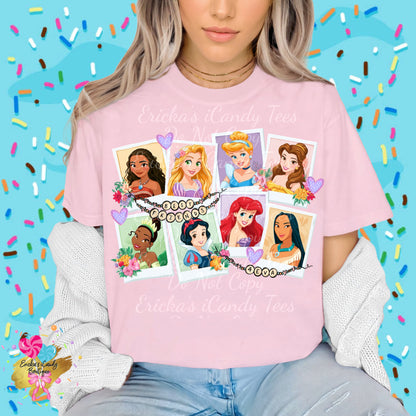 Princess Polaroids - Kids & Adult Apparel