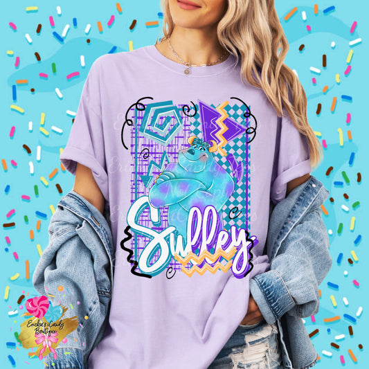 Retro Sulley - Kids & Adult Apparel