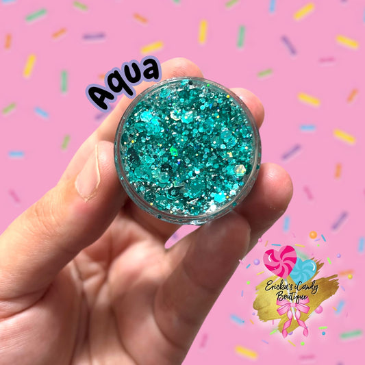 Aqua - Glitter Gel