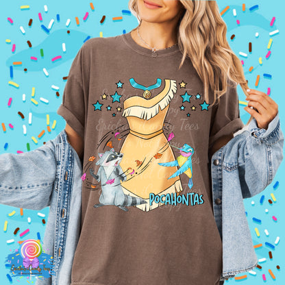 Poca Princess Dresses - Kids & Adult Apparel
