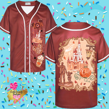 Fall Walt Castle Frame - Unisex Jersey