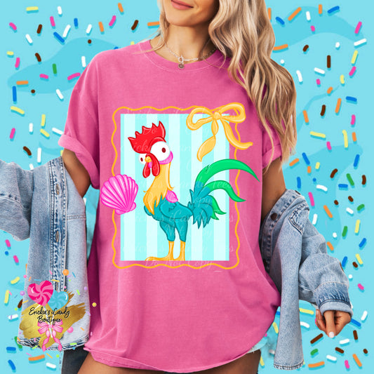 Summer Frame Chicken - Kids & Adult Apparel
