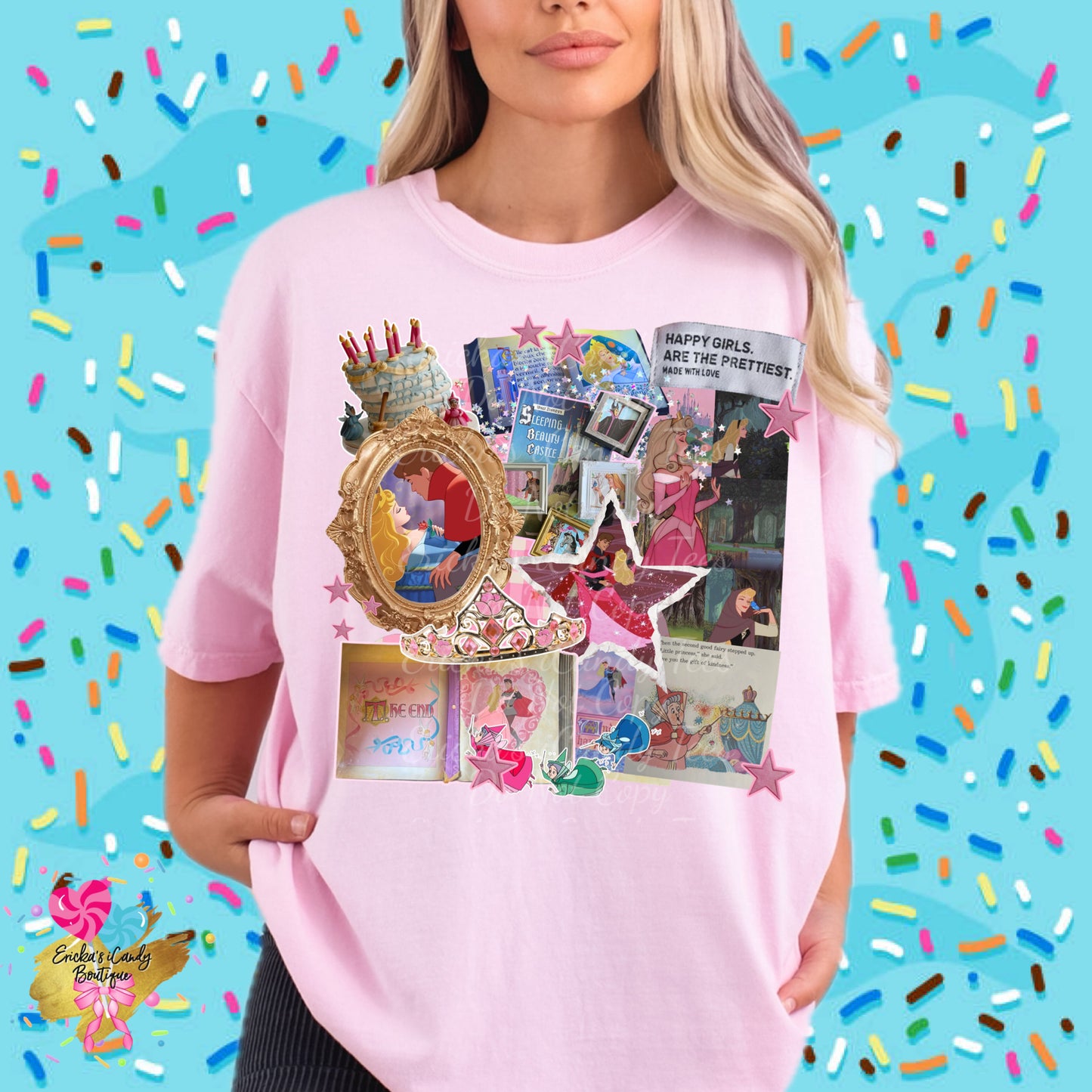 Sleeping Princess Scrapbook - Kids & Adult Apparel