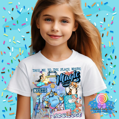 Magic Meets Knowledge - Kids & Adult Apparel