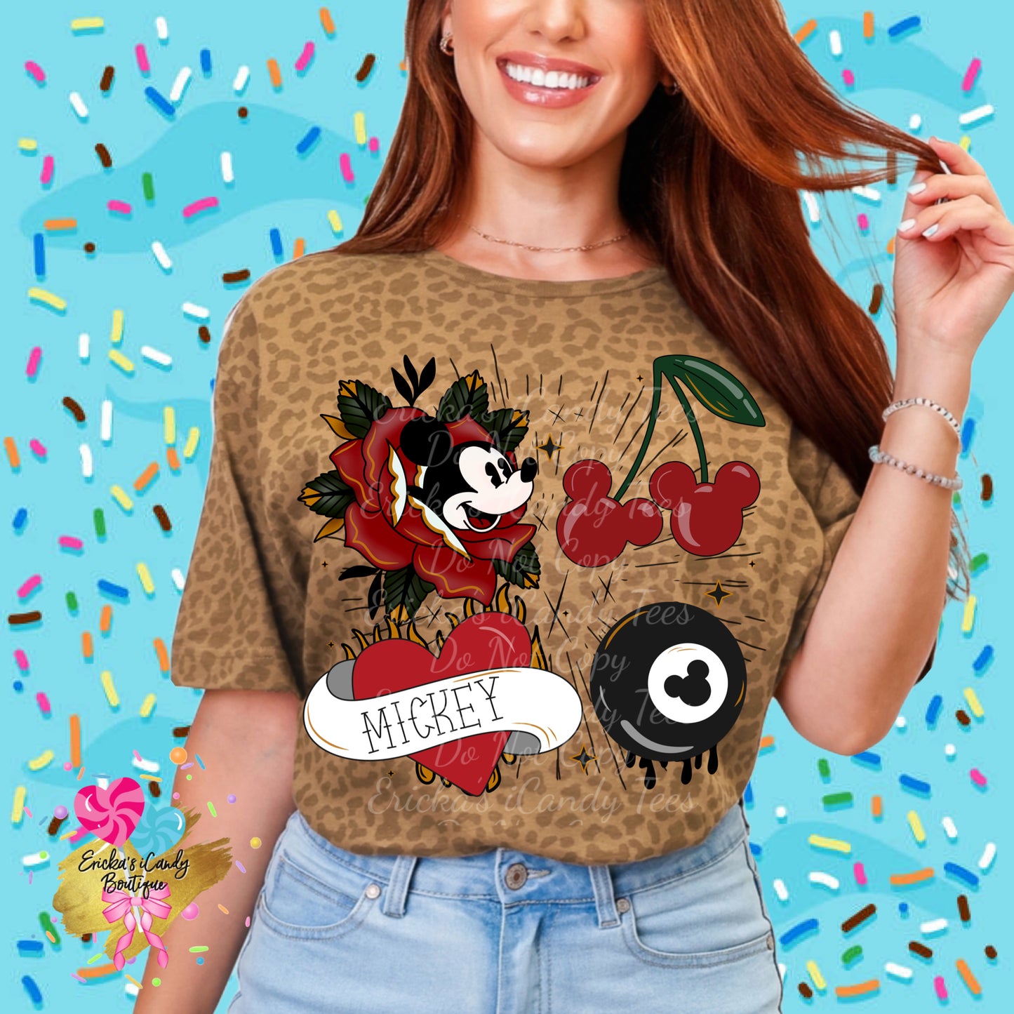 Rockin Mouse 🍒🎱 - Kids & Adult Apparel