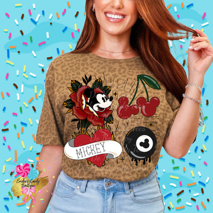 Rockin Mouse 🍒🎱 - Kids & Adult Apparel